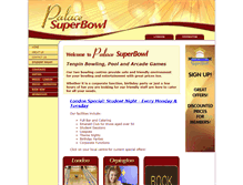 Tablet Screenshot of palacesuperbowl.com